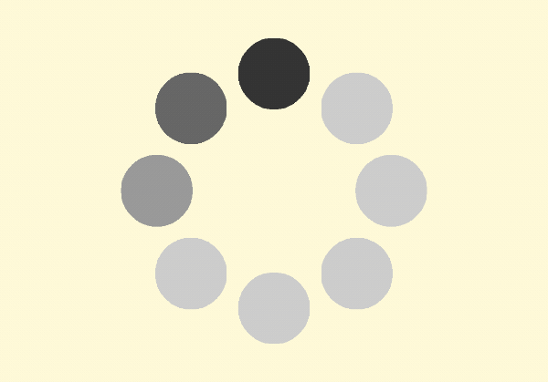 Kreis aus diversen einzelnen Kreisen mit einem Punkt in der Mitte